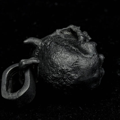 Skull pendant, Silver Heavy skull Pendant Designed, silver Skull, 925Sterling Silver Skull Pendant, Vintage Craft pendant, Vintage Craft.