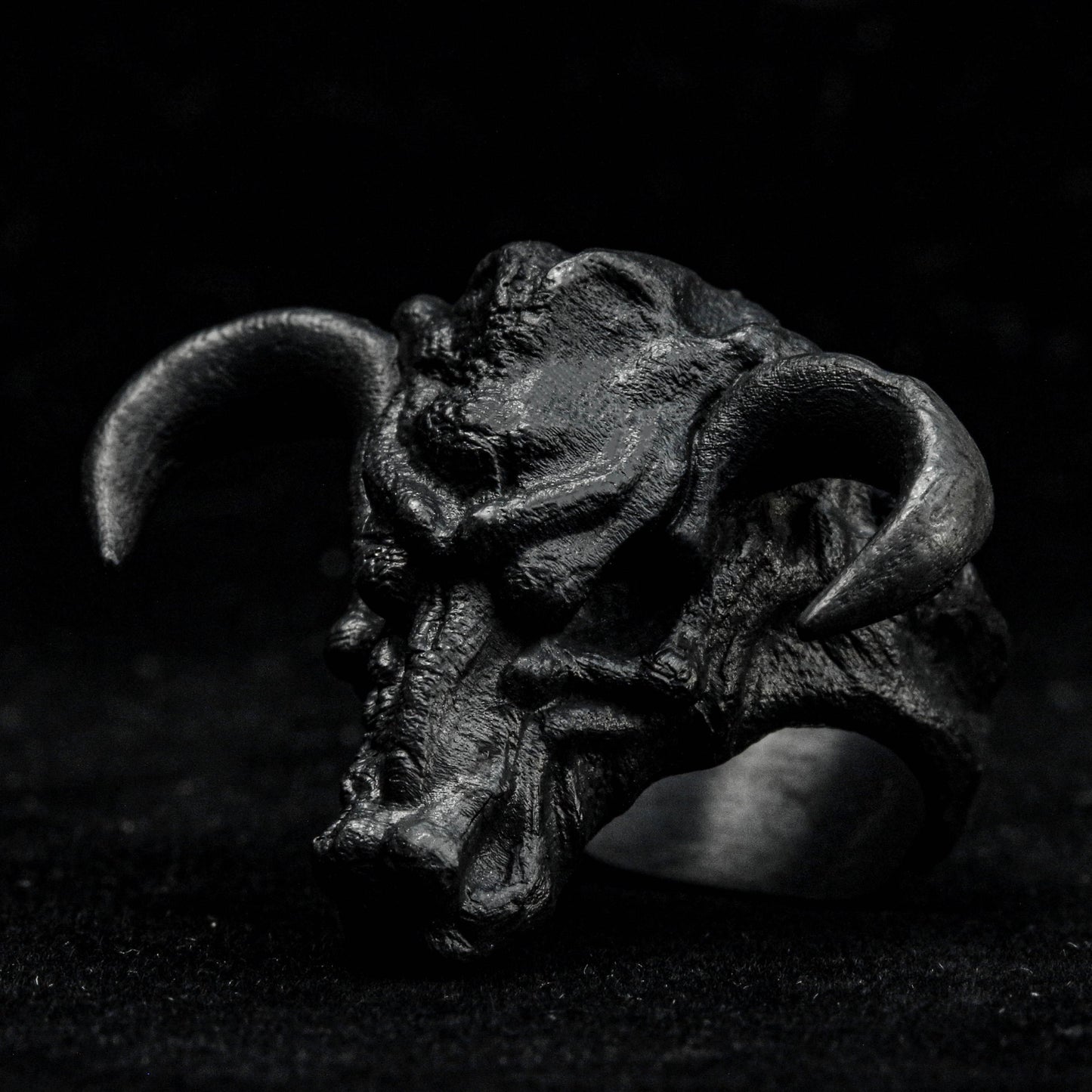 Silver Bull Ring, Mens Bull Ring, 3D Bull Head Ring, Oxidized Mens Ring, Taurus Men Ring, Silver Taurus Ring, Mens Silver Gift Ring