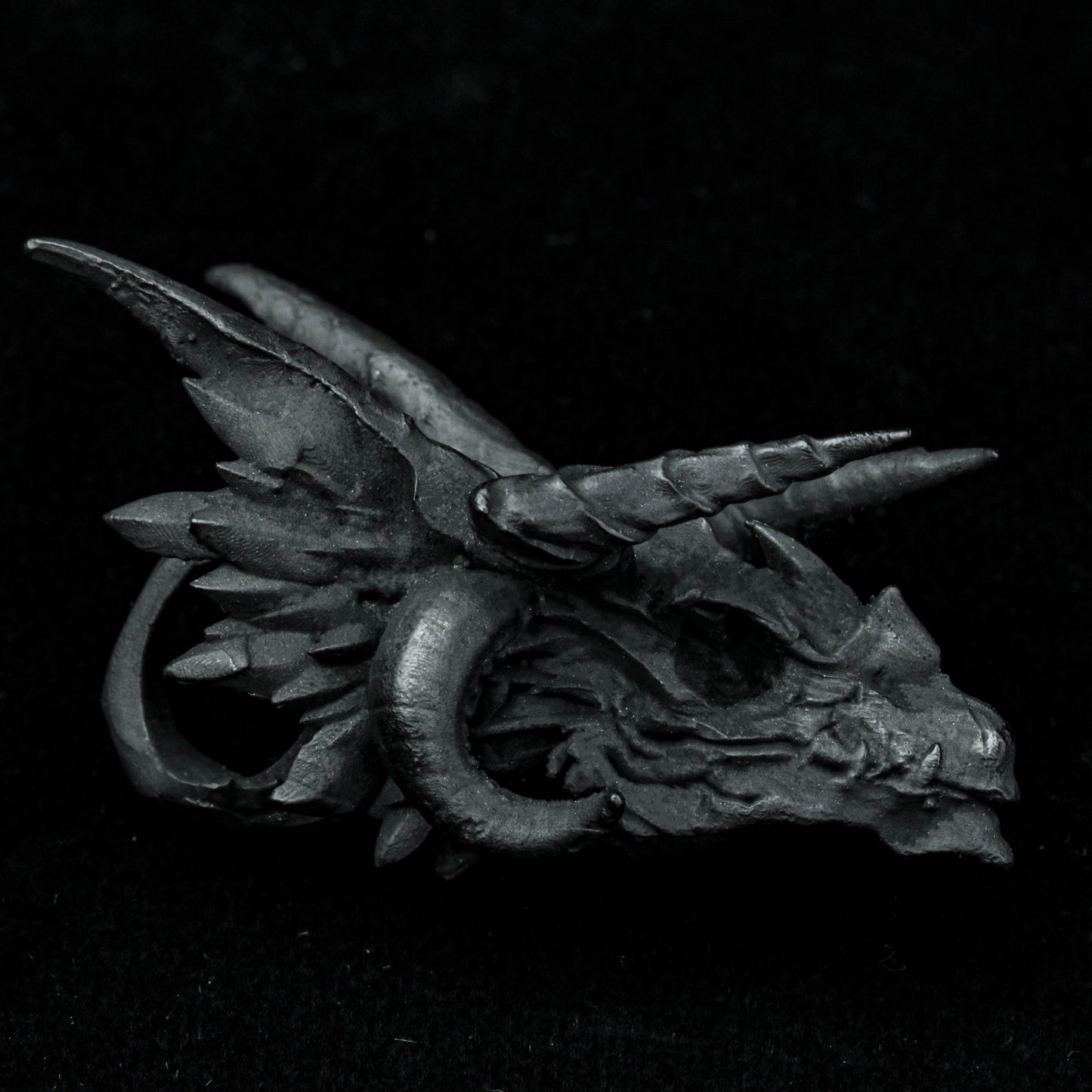 Skull ring, Dragon head pendant, Dragon jewelry, Animal skull 925 sterling silver Pendant , Punk jewelry, Freemason locomotive pendant