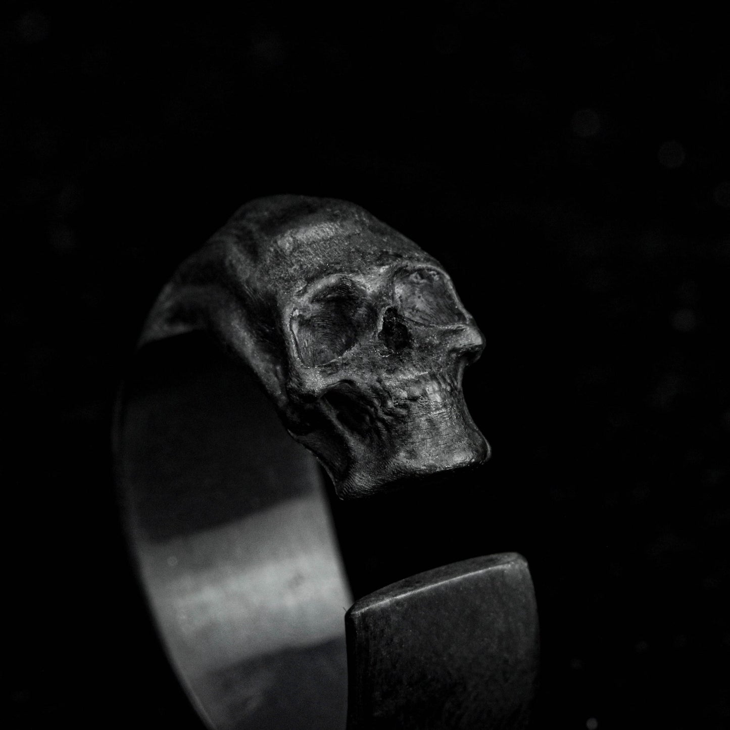 Adjustable Skull Ring-Silver Skull Ring-Gothic Ring-Halloween Ring-Silver Skull Ring-Silver Unisex Ring