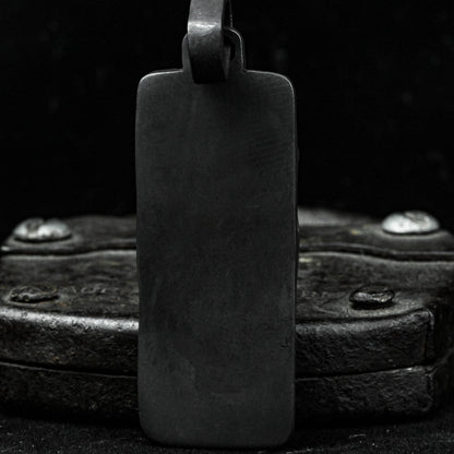 Silver Skull Men Necklace, Skull Shield Pendant, Oxidized Necklace, Biker Men Pendant, Skull Necklace, Symbolic Silver Skull Amulet