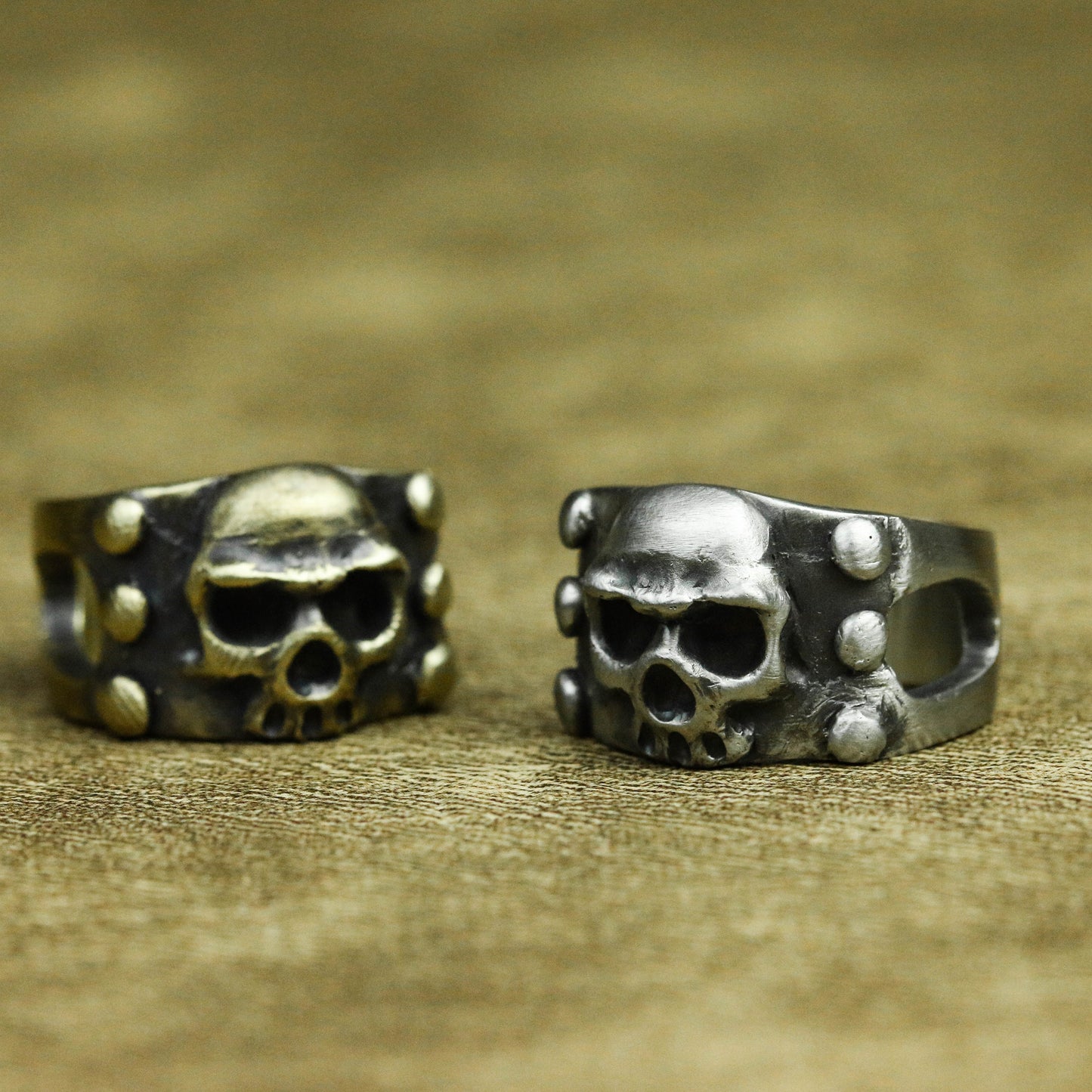 Pirate Skull 925 Silver Ring, Nautical Ring Sailor Jewelry, Punk Gothic Silver Ring-Craftsmen made - SATANHORN
