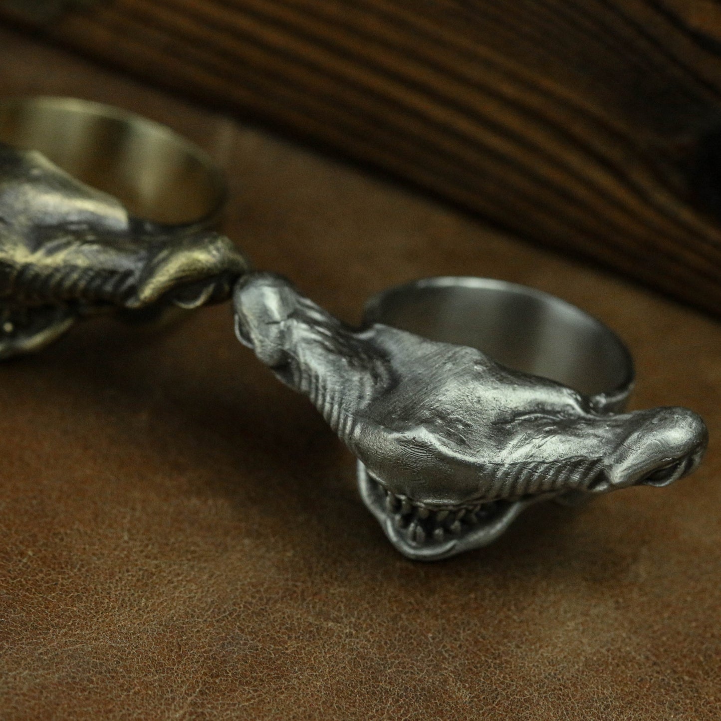 Hammerhead Shark 925 Silver Ring, Shark Ring, Animal Ring, Men's Jewelry-Craftsman made