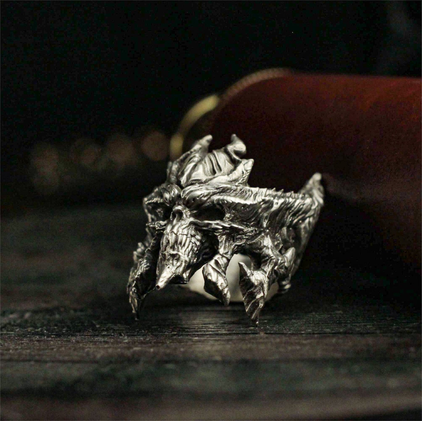 Devil Diablo 925 Silver Ring-Diablo Jewelry-Powerful and destructive ring-Game Boss Ring,