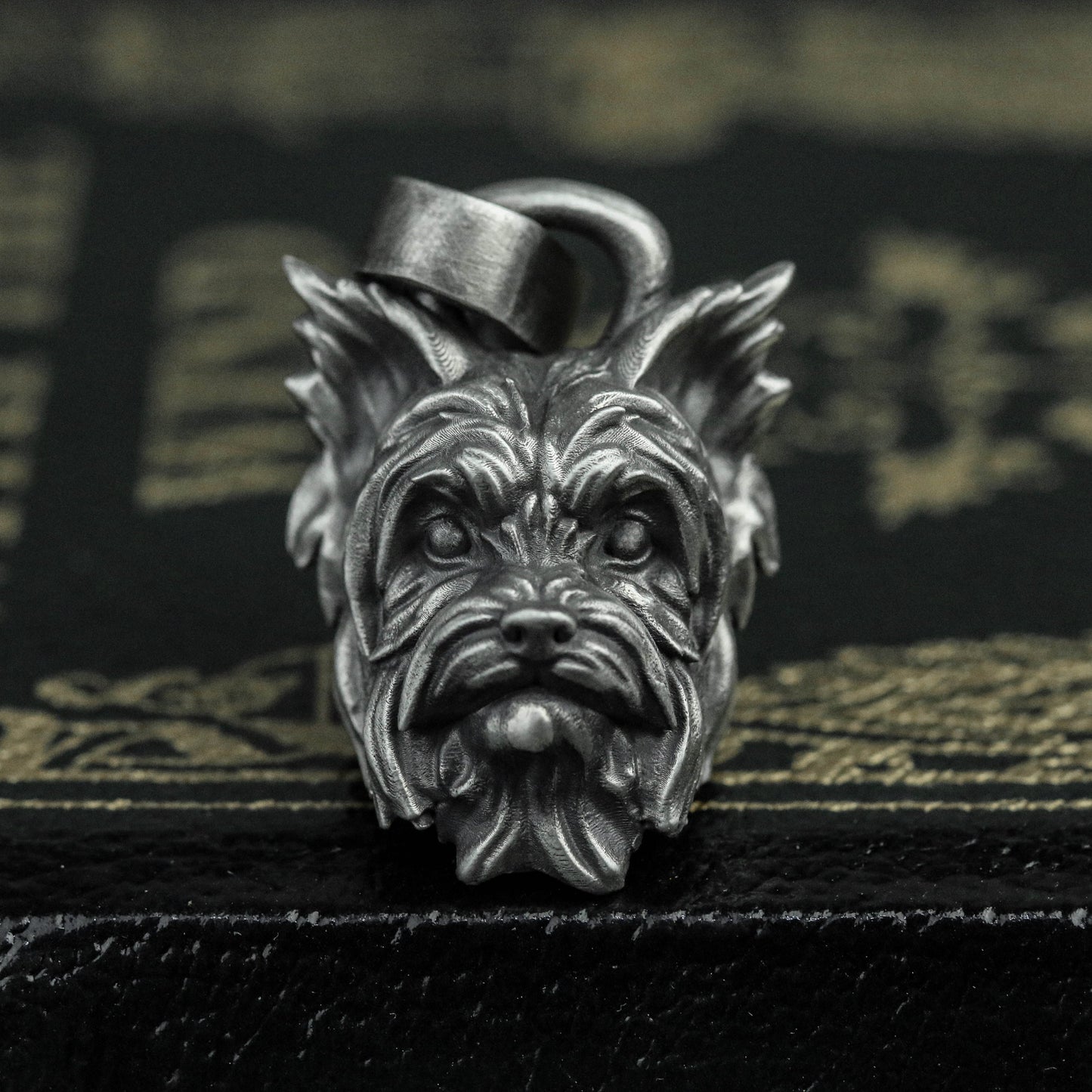 925 Sterling Silver Schnauzer Dog Pendant, Schnauzer Dog Necklace, Animal Pendants, Personalized Gifts, Men's Necklaces - Craftsman Made