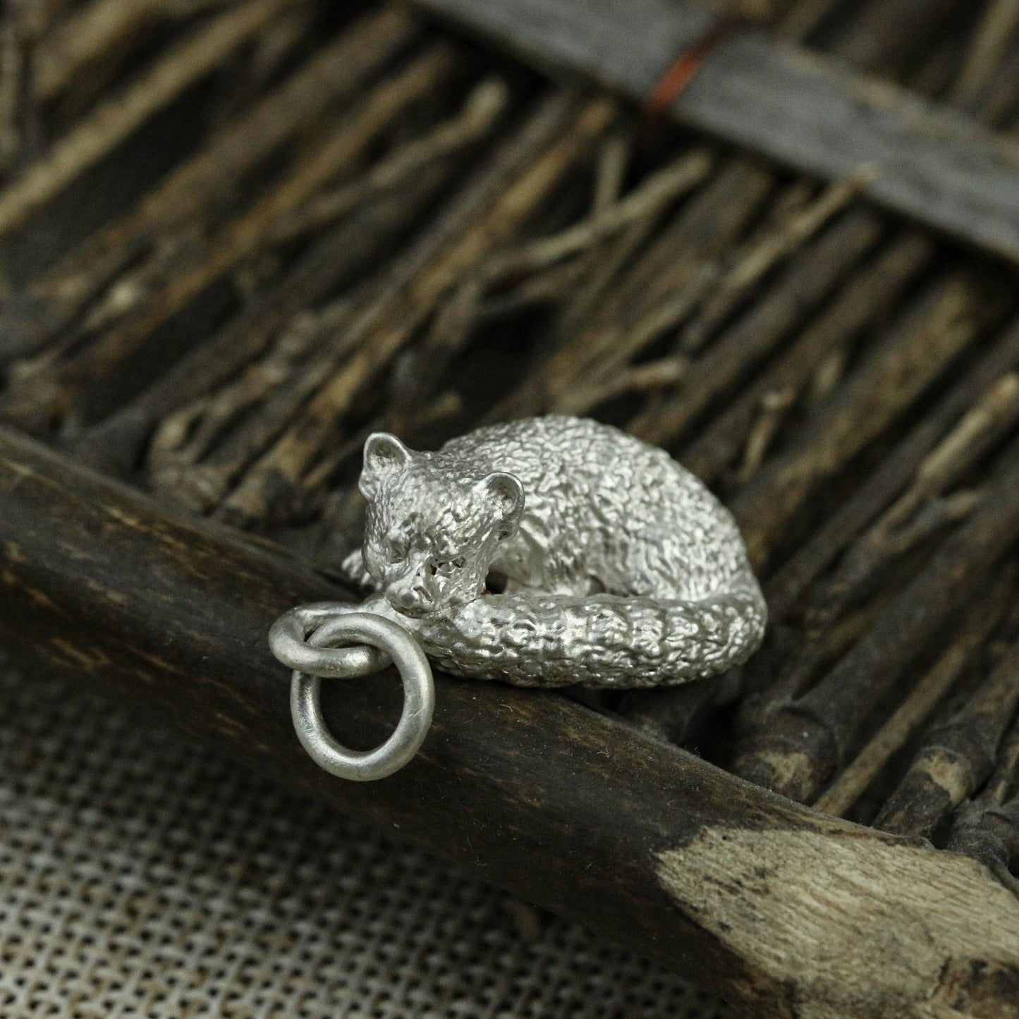 925 sterling silver fox pendant, fox necklace, animal necklace, personalized gift, sterling silver pendant, gift for him - handmade