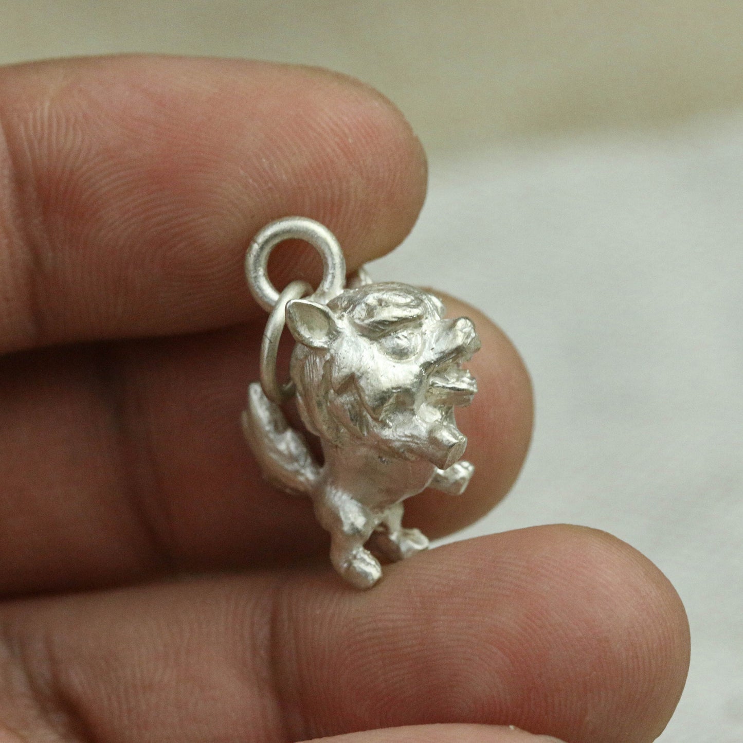 925 Sterling Silver Wild Boar Small Pendant, Wild Boar Necklace, Birthday Gifts, Christmas Gifts, Mother's Day Gifts, Gifts for Him