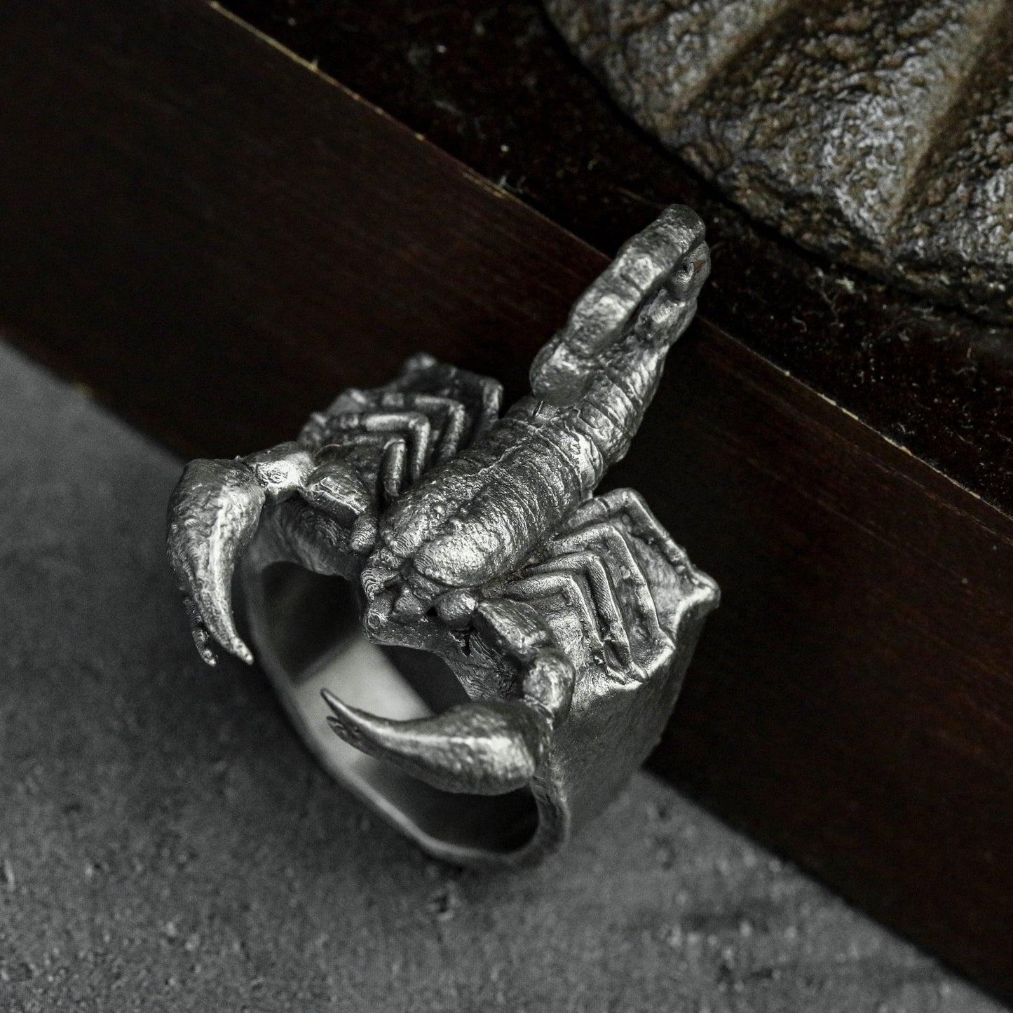 handmade Scorpion Sterling 925 Silver Ring|Scorpio Constellation Ring|Scorpion Animal Ring|Scorpion Silver Jewelry|Scorpio Gift