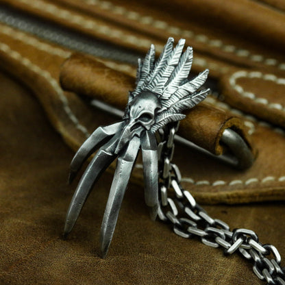 Claw/Paw 925 Silver Pendant Necklace, Wolverine Paw, Silver Claw Necklace, Men's Accessories, Gift Necklace