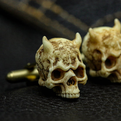 Skull Cufflinks | Shirt Cufflinks | Gothic Cufflinks | Elegant Cufflinks | Men's Accessories