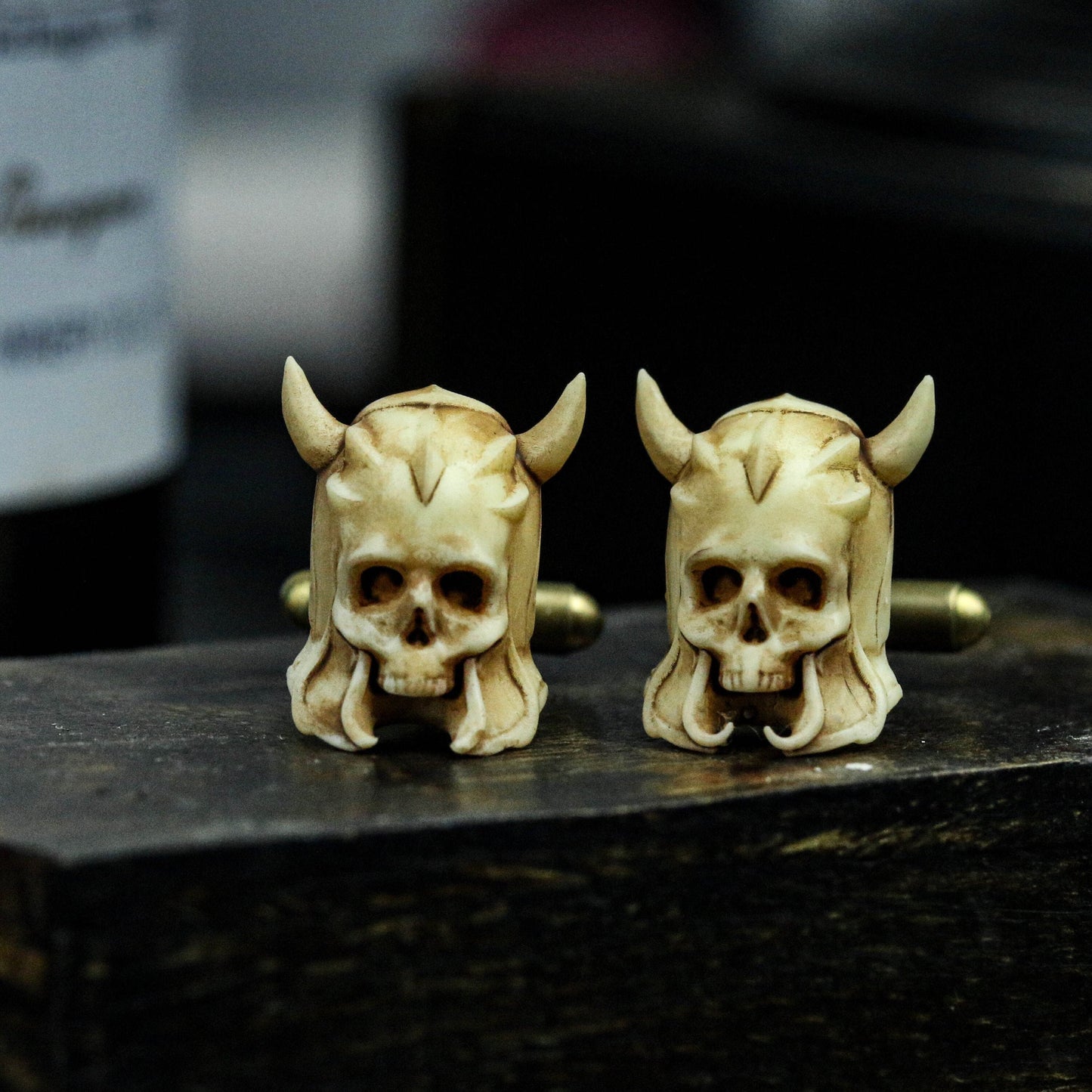 Skull Cufflinks | Devil Cufflinks | Shirt Cufflinks | Gothic Cufflinks | Elegant Cufflinks | Men's Accessories