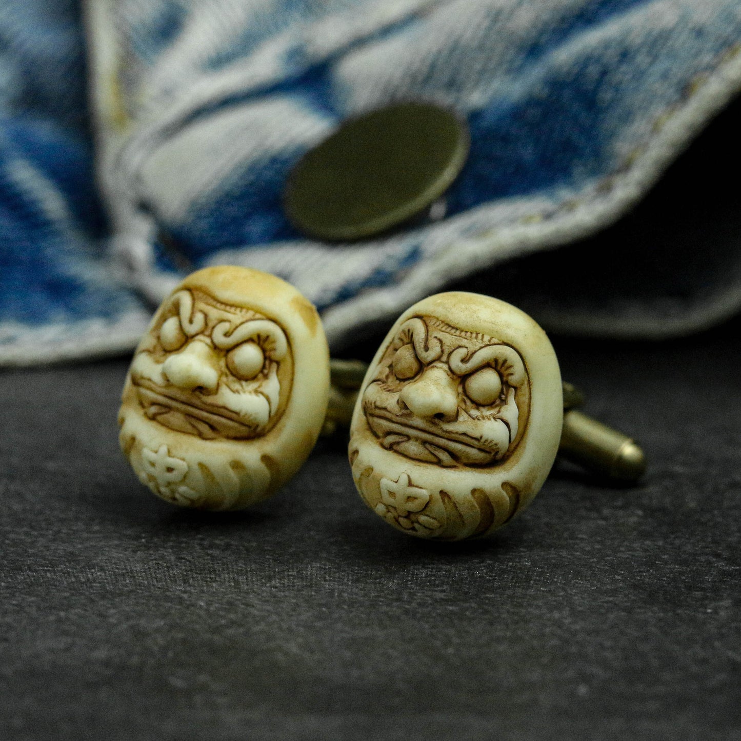 Dharma Egg Cufflinks|Canine Cufflinks|Pet Cufflinks|Animal Cufflinks|Dharma Egg