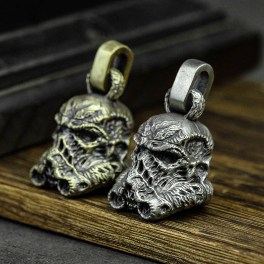 Crusader Helm Pendant - 925 Sterling Silver Medieval Warrior Necklace for History Buffs