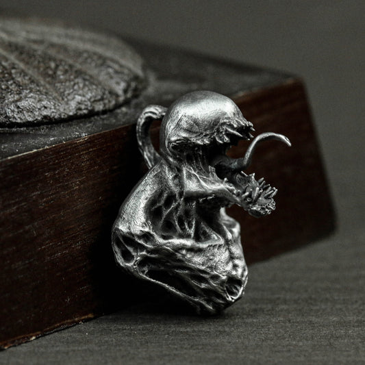 Handmade Venom Demon Silver Pendant for Men/Venom Silver Necklace/Venom Pendant/Party Custom Pendant