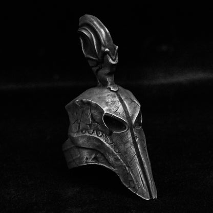 Spartan Ring Helmet Domination Warrior Mask Man Ring Ring Personality Feather Crown Roman Numeral Ring Overlord