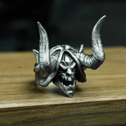Moon Elf Tribal Ring - 925 Silver Fantasy Race Inspired Jewelry - SATANHORN