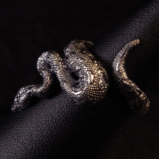 Silver Snake Ring|Snake Ring|Boa Ring|Silver Snake Ring|925 Sterling Silver