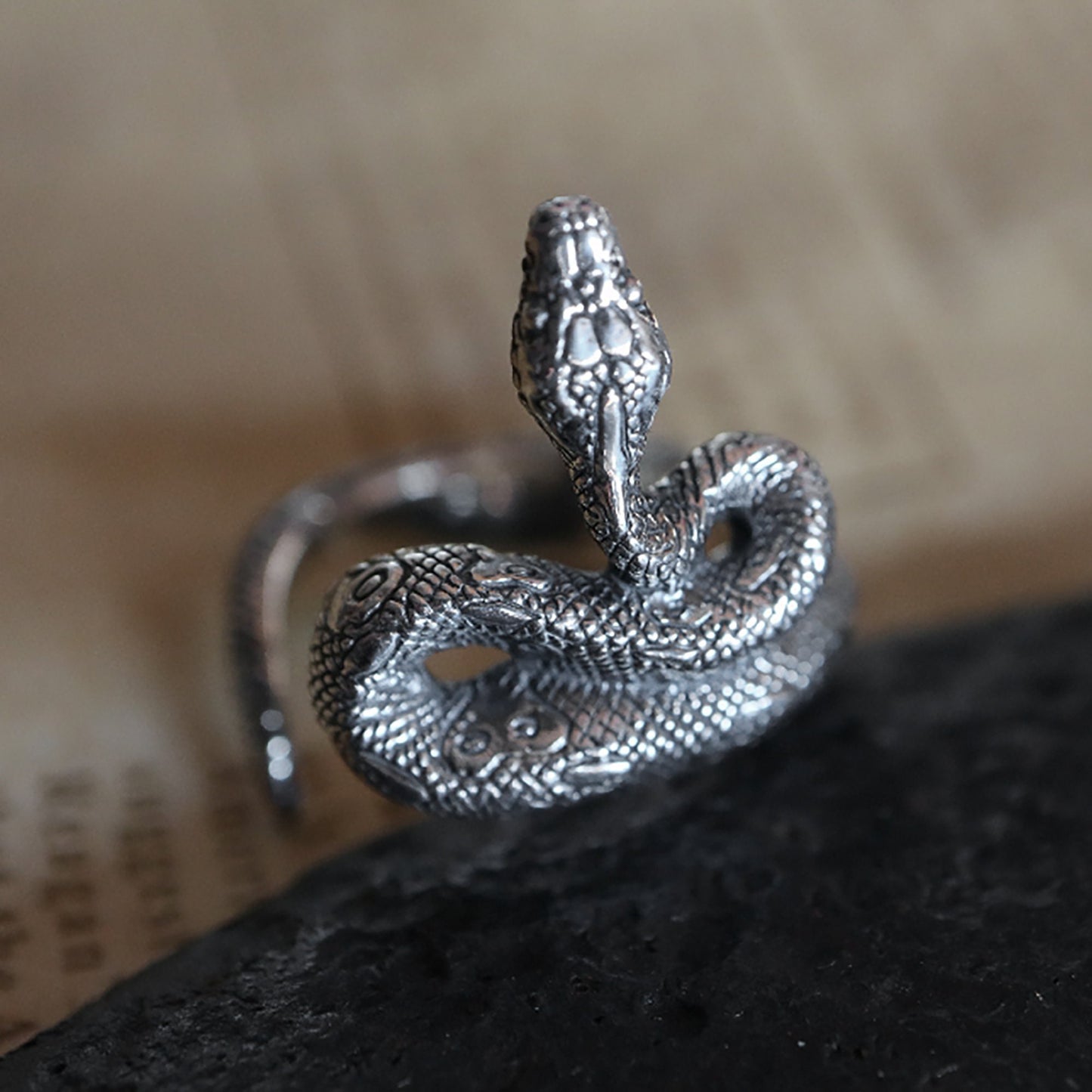 Silver Snake Ring|Snake Ring|Boa Ring|Silver Snake Ring|925 Sterling Silver