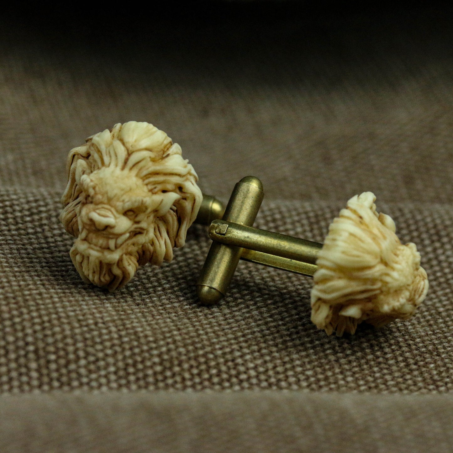 Lion Head Cufflinks|Shirt Cufflinks|Animal Cufflinks Elegant Cufflinks|Men's Accessories