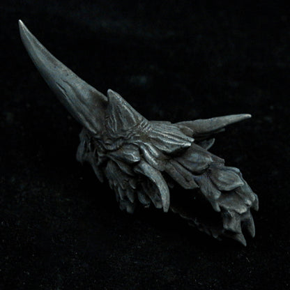 Personality Dragon Silver Jewelry Rhino Horn Necklace Dragon Pendant 925 Silver Brass Unicorn Longhorn Dragon