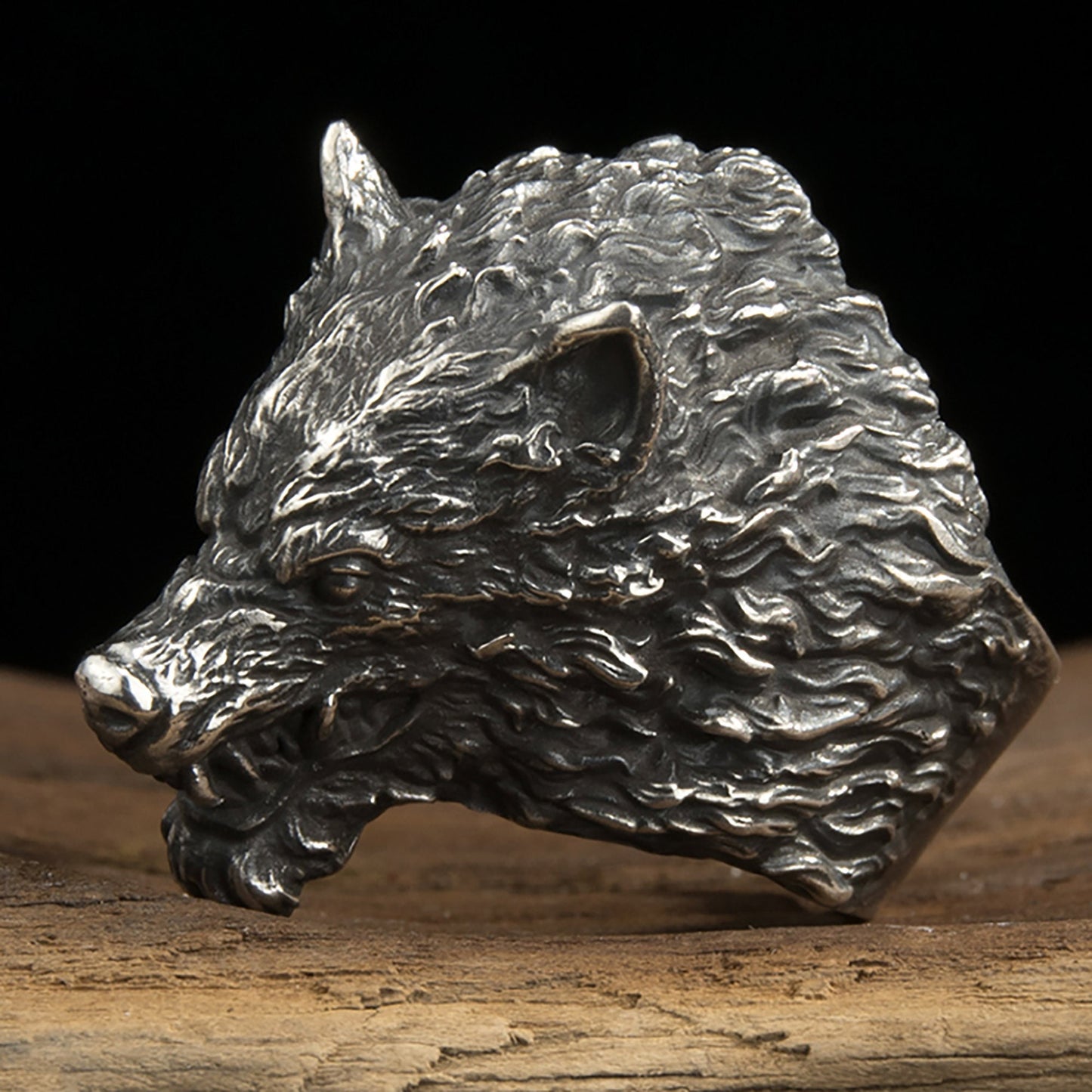 925 sterling silver Werewolf Ring Totem, Werewolf Ring,Animal Jewelry, Wolf Ring,Werewolf Jewelry