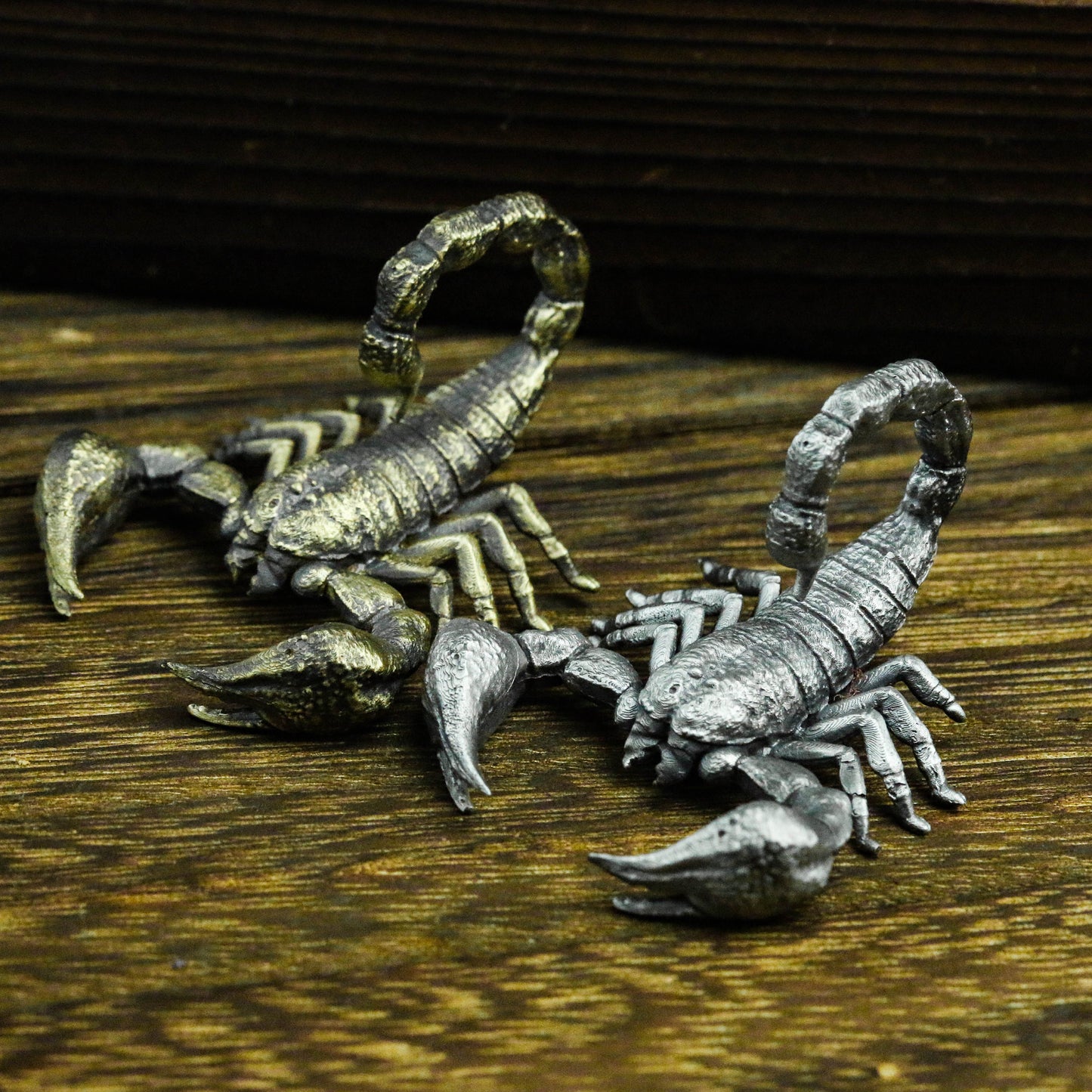 Poisonous Scorpion 925 Silver Pendant Necklace, Scorpion Accessories, Silver Scorpion Animal Necklace, Scorpion Lovers