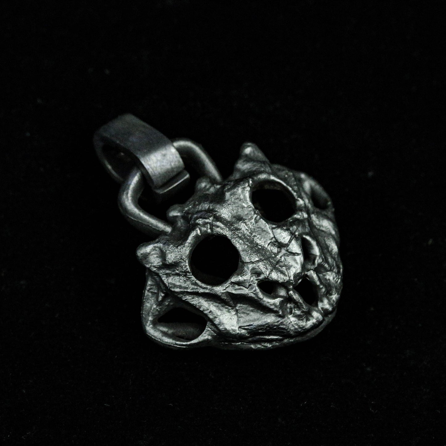 Frog skull silver pendant skull brass pendant 925 silver animal cute retro handmade jewelry for men and women