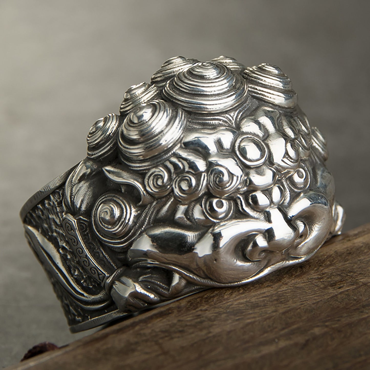 Men's sterling silver lion ring, lion ring, lion head ring, men's jewelry