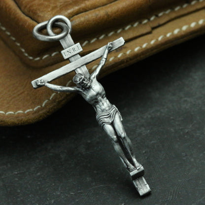 Good Friday 925 Silver Pendant Necklace-Christian Jewelry-Handmade Faith Necklace - SATANHORN