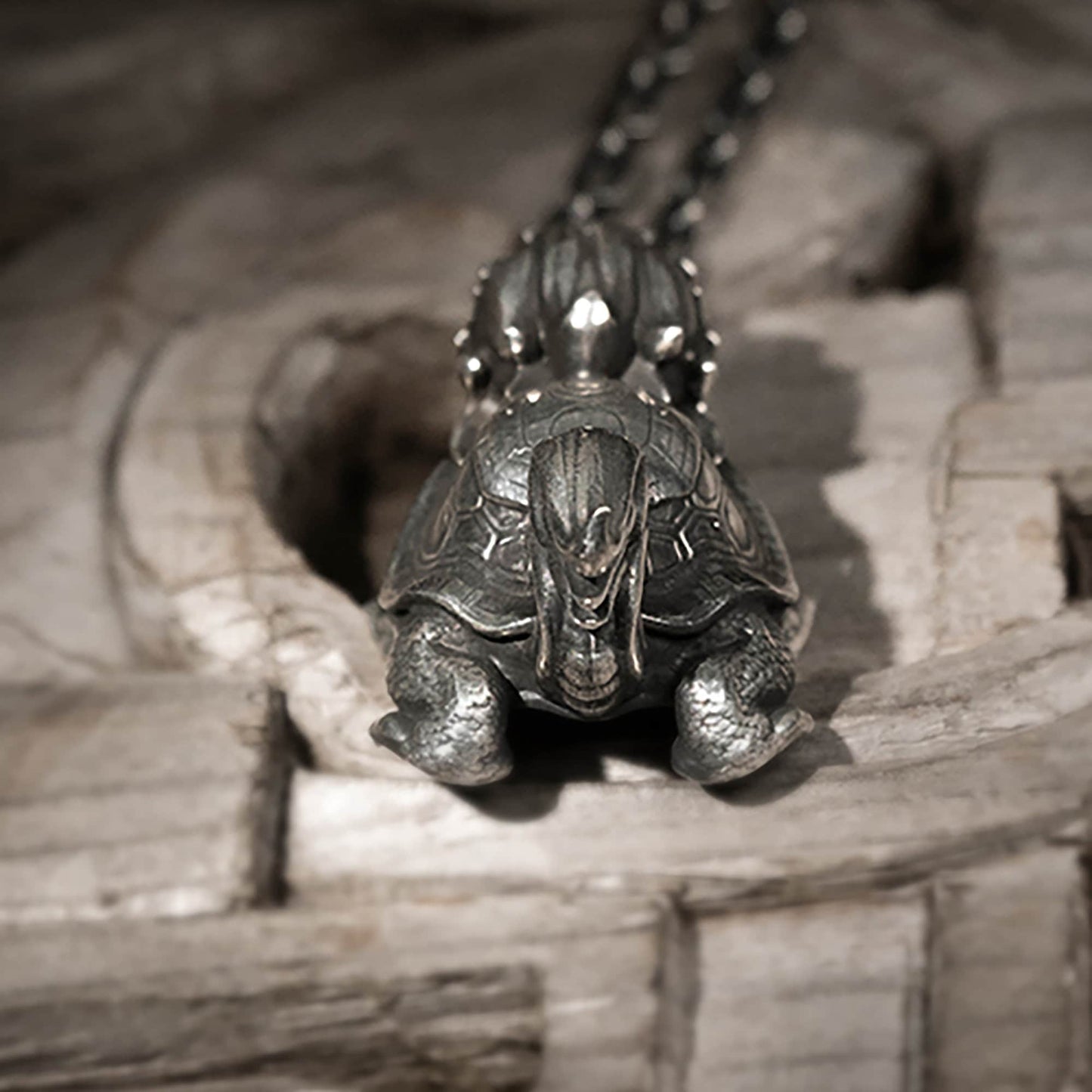 925 sterling silver dragon and turtle pendant necklace, fortune turtle necklace, silver turtle pendant, men's necklace, gift for him