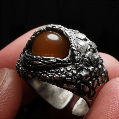 Devil eye 925 silver ring, Evil eye, Eye ring, Adjustable silver ring - SATANHORN