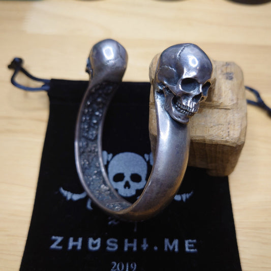 Skull Bracelet 925Silver skull bracelet