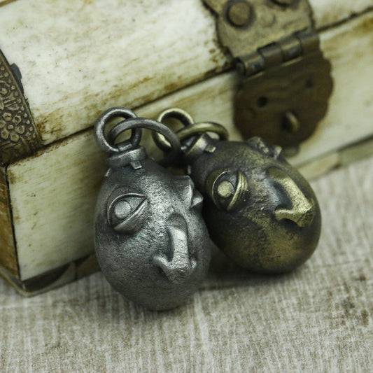 Overlord's Egg 925 Silver Pendant Necklace-Legend of Sword Style Beihe Wright-Handmade Solid Silver Pendant Gift Necklace - SATANHORN