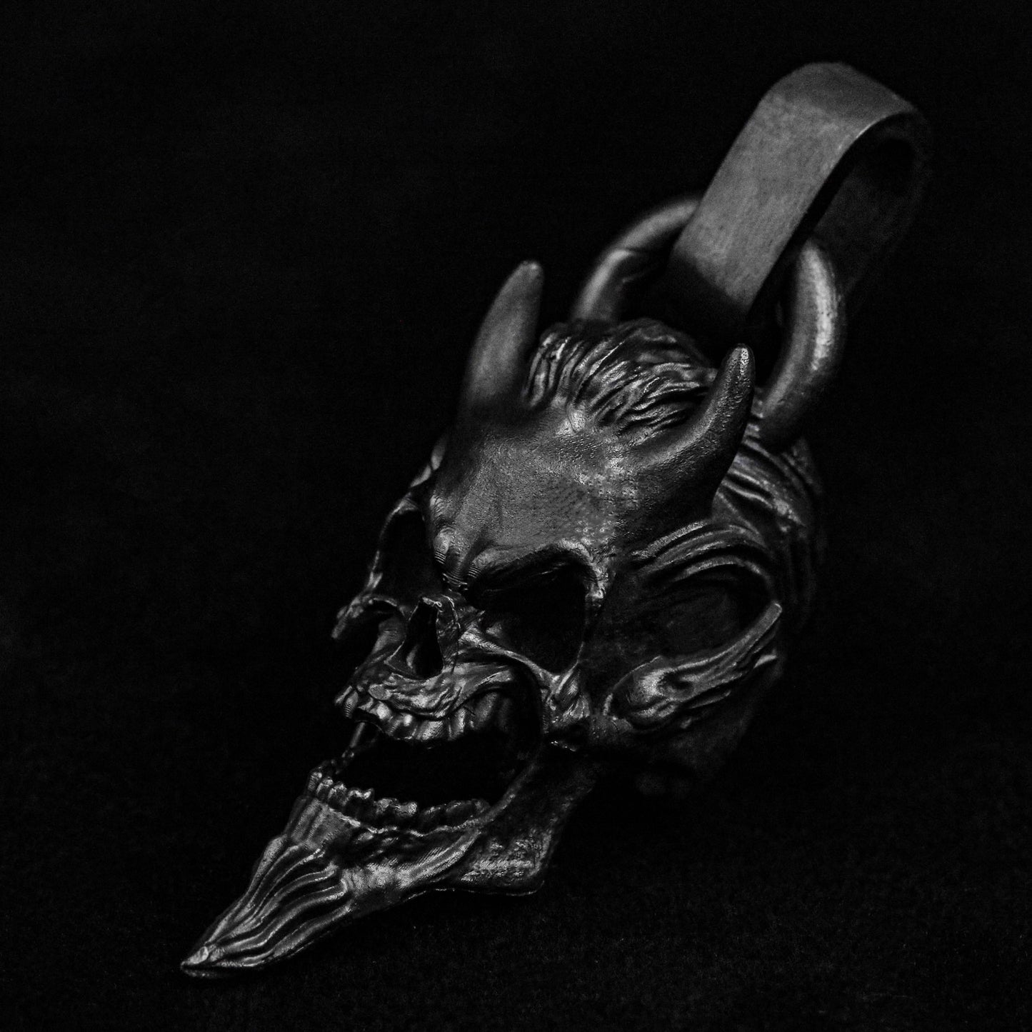 Hell Satan Skeleton Pendant Character Devil Ruler Mythical Angel Ghost Mask Simple Personality Unique Jewelry