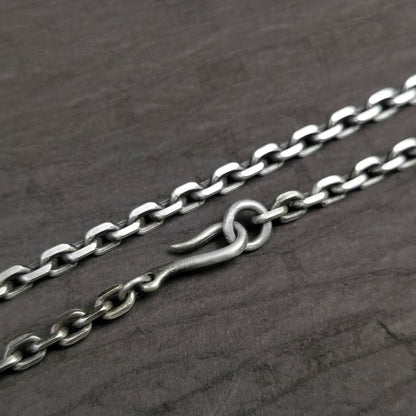 Christian 925 Silver Feather Cross, Cross Sterling Silver Pendant, Christian Jewelry, Easter Gift - Handmade