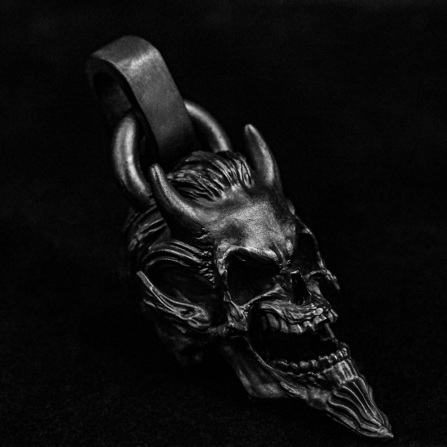 Hell Satan Skeleton Pendant Character Devil Ruler Mythical Angel Ghost Mask Simple Personality Unique Jewelry