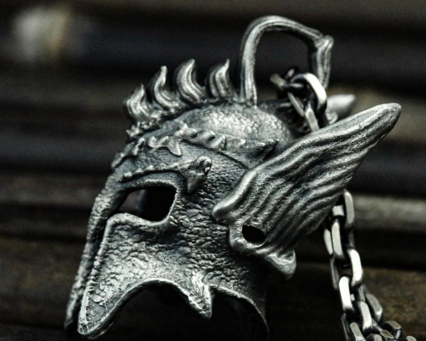 Spartan Mask 925 Silver Pendant Necklace, Greek Warrior, Men Warrior Necklace Pendant, Gift Pendant