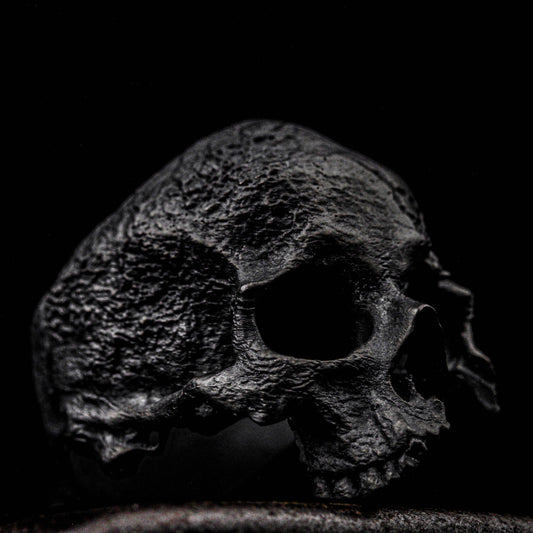 Skull ring 925,Vintage Silver Ring, Punk Ring for Men, Men's Skull Ring, Death Skull Jewelry Masonic Rock Locomotive Ring