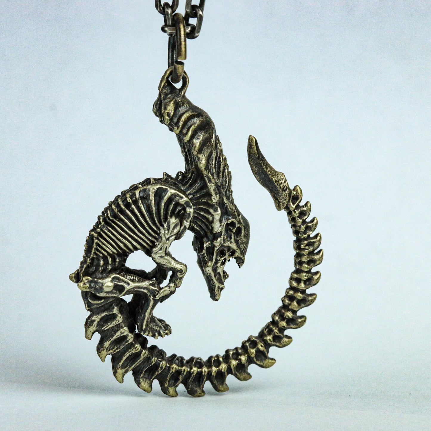 925 sterling silver pendants, special-shaped pendants, skeleton silver pendants, skull brass , all black heavy pendants in Gothic style