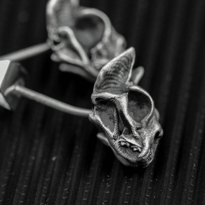 Saber Tooth Tiger Stud Earrings jewelry