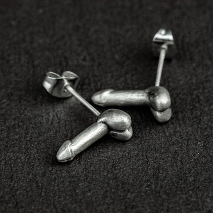 Genital Stud Earrings, Genital Jewelry, Genitals for Men,  Gifts for Him