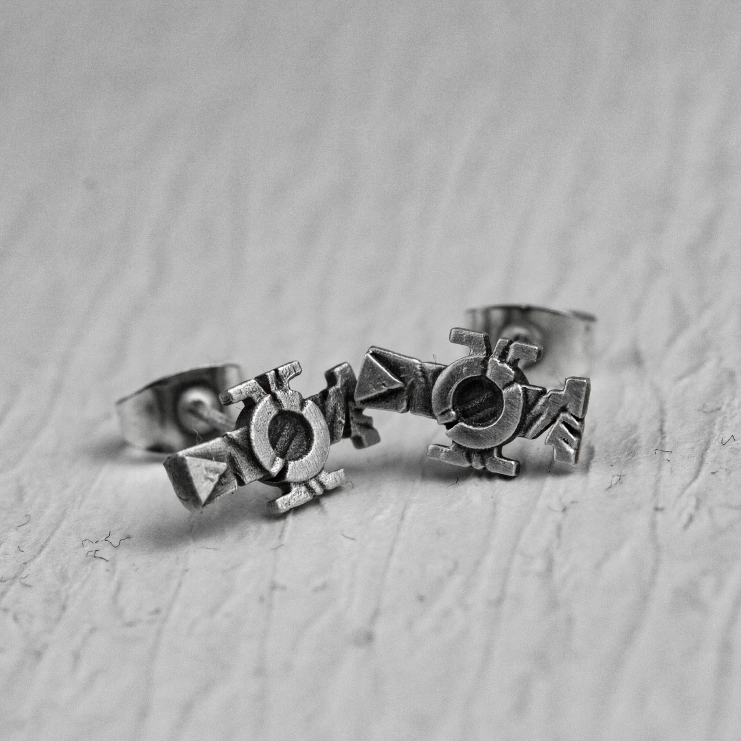 Orthodox cross, cross earrings, sterling silver cross, Christian earrings, Christian jewelry, gifts for him,