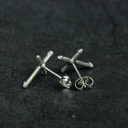 Genital Stud Earrings, Genital Jewelry, Genitals for Men, Gifts for Men Gifts for Him