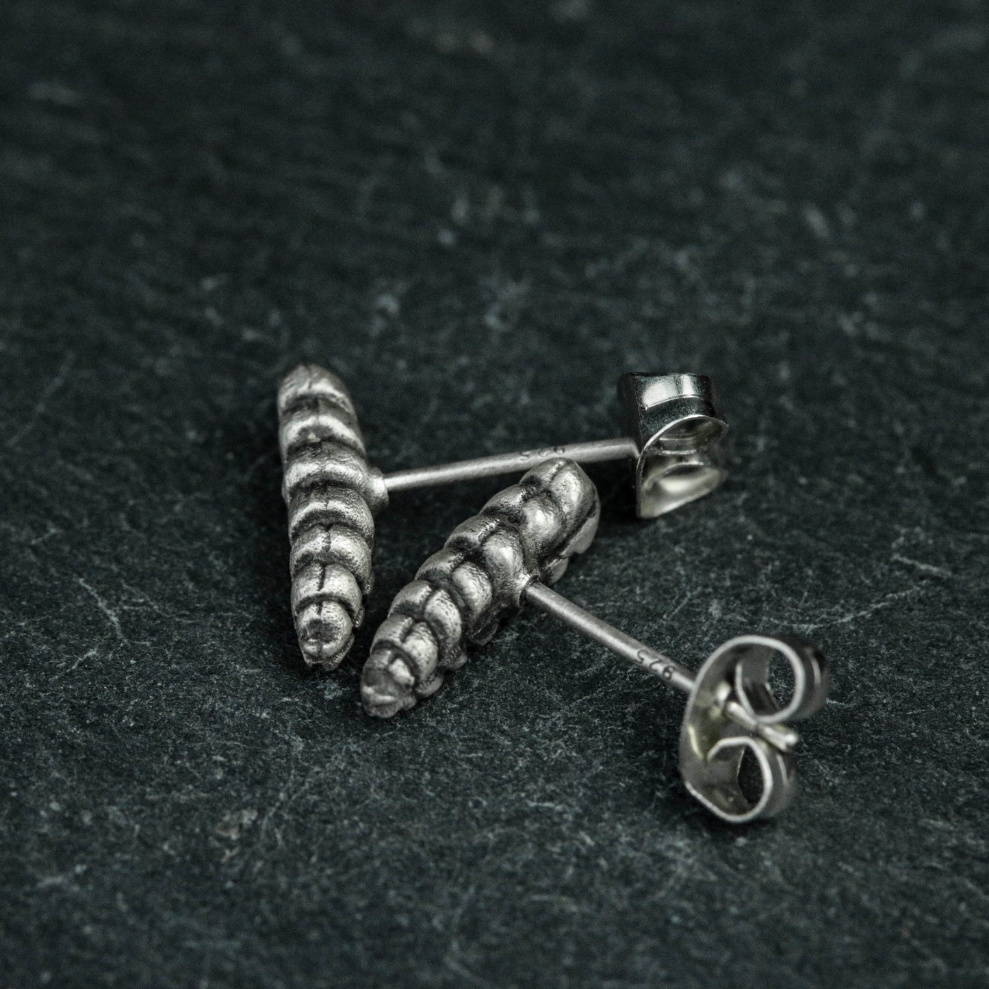 Sterling silver wheat ear studs, wheat ear studs, wheat accessories, delicate ear studs, small ear studs, gifts for her