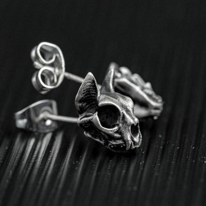 Saber Tooth Tiger Stud Earrings jewelry