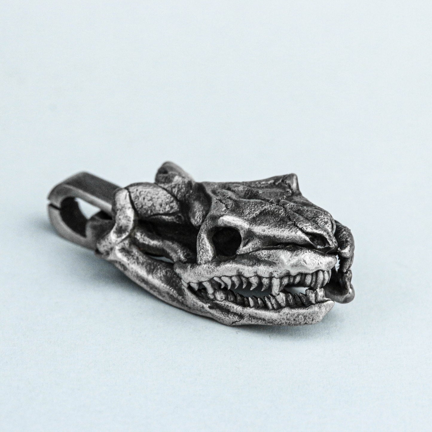 Viper Pendant, Cobra 925 Sterling Silver Pendant, Skull Big Brass Pendant, Animal Skull Silver, Dark Unique Innovative Design New Product