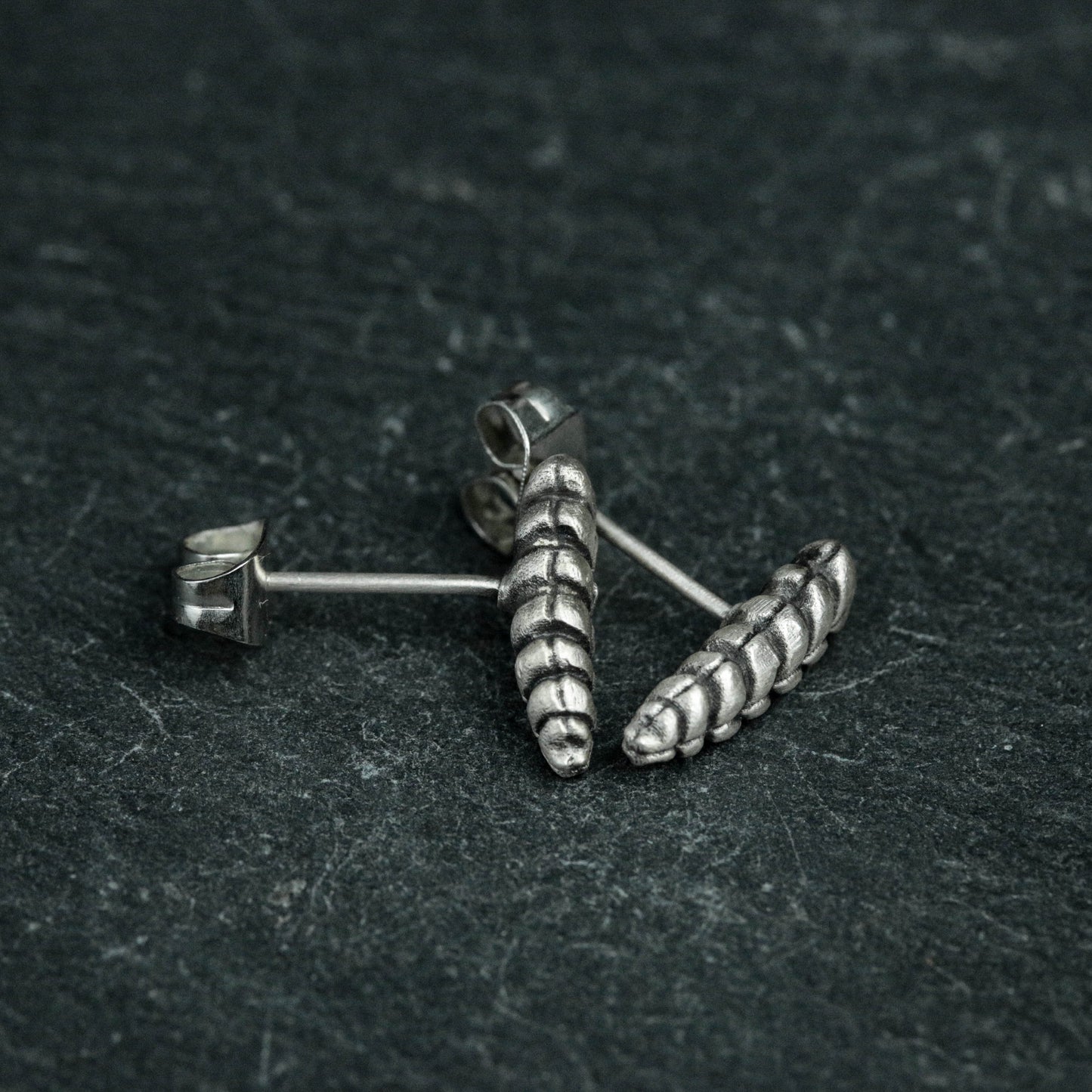 Sterling silver wheat ear studs, wheat ear studs, wheat accessories, delicate ear studs, small ear studs, gifts for her