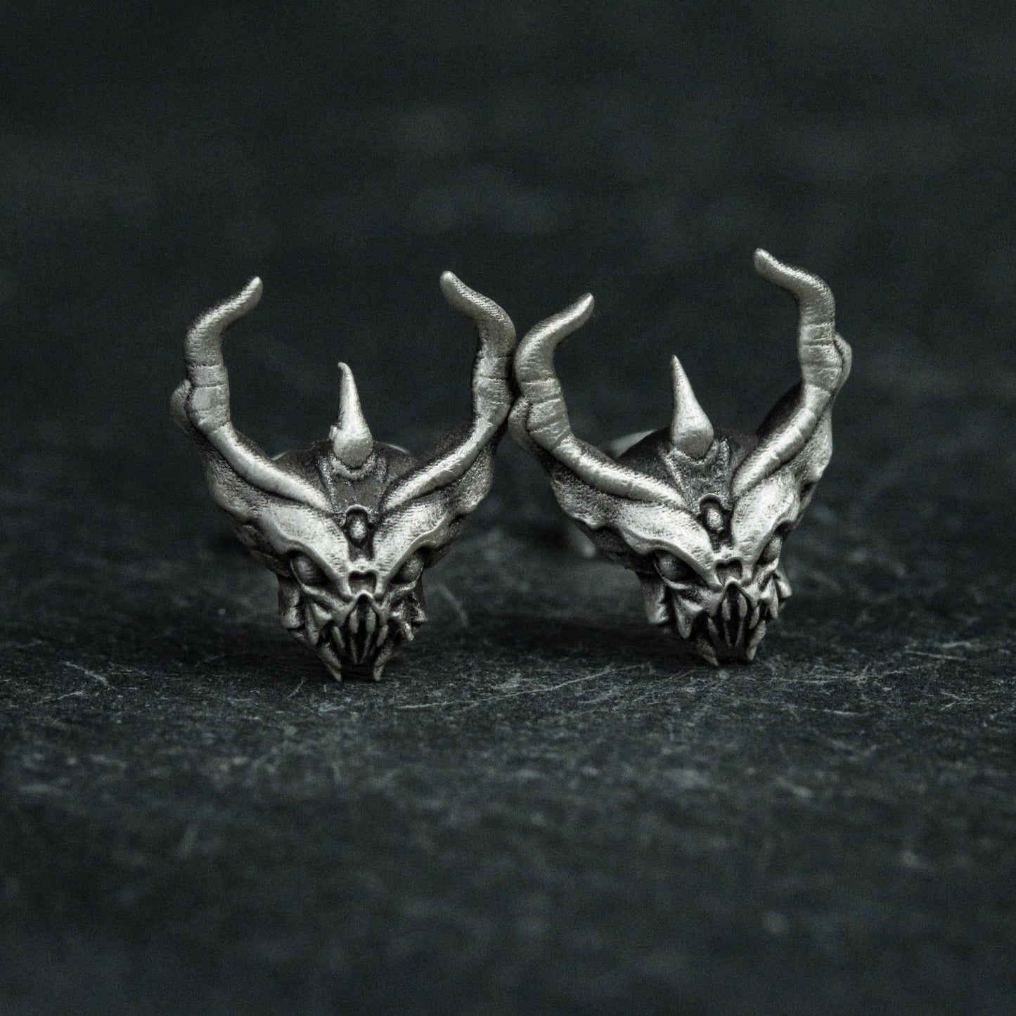 Sterling silver mantis earrings, mantis earrings, mutant insect earrings, mutant earrings, horror earrings, men's earrings, gifts for him