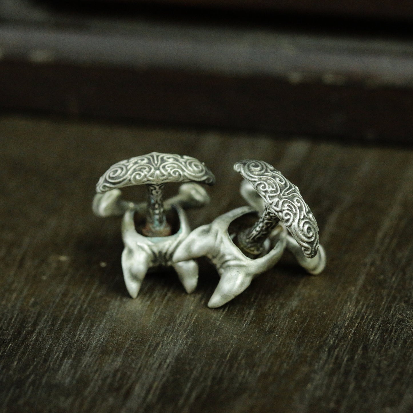 Bull terrier cufflinks 925 silver handmade, silver dog cufflinks accessories, gothic cufflinks precious gift