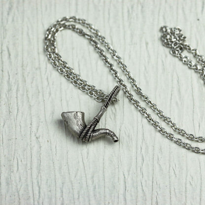 Encouragement Bugle 925 Silver Lucky Horn Pendant, Warrior-Inspired Necklace, Silver Pendant – Ideal Gift for Her